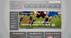 Desktop Screenshot of agilityconsulting.com